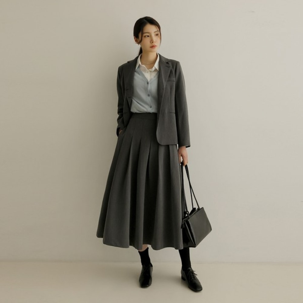 [ELYSIA] FAY モダンブレザーカラーセットアップジャケット 9,776円