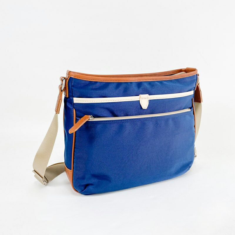 レディース ショルダーバッグ MASK+ スキニーショルダー 横型 嘉玄 カゲン ナイロン 革 抗菌加工 ショルダーバック 斜めがけ 斜め掛け 和モダン 日本製 ブランド マスクホルダー付属