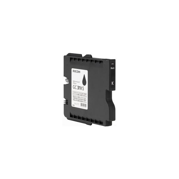 （まとめ）リコー GXカートリッジ GC31KS ブラック Sサイズ 515739 1個(×5セット)
