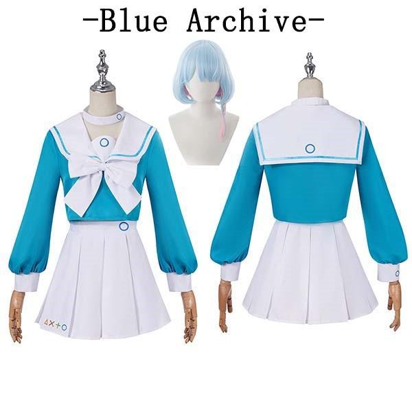 【一部分3日内出荷】ブルーアーカイブ -Blue Archive- アロナ コスプレ衣装 イベント ゲーム ウィッグ 追加可