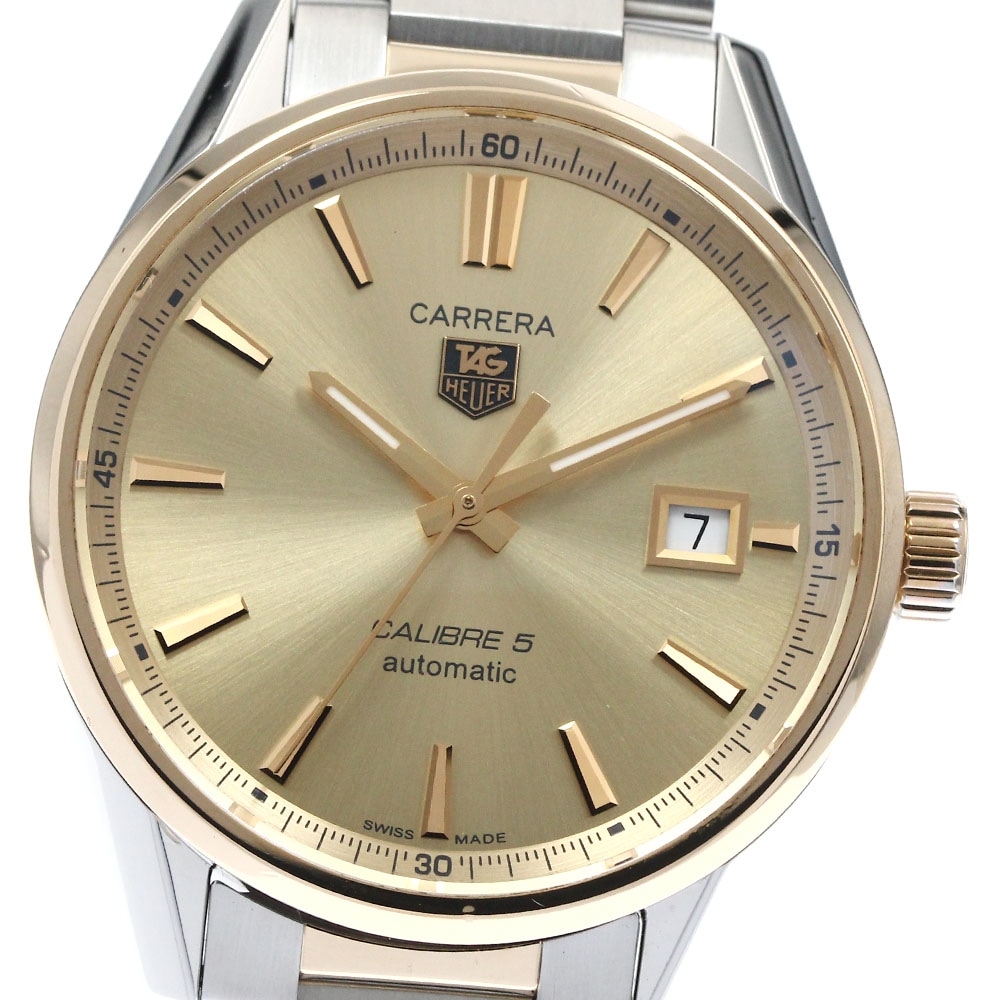 タグホイヤー TAG HEUER WAR215A カレラ キャリバー5 自動巻き メンズ _877801【中古】