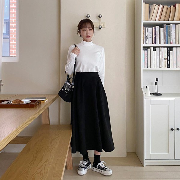 ダイエットアイテム 女子 ゆとりフィット カラー ハーフ ベーシック ロングスリーブ Tシャツ