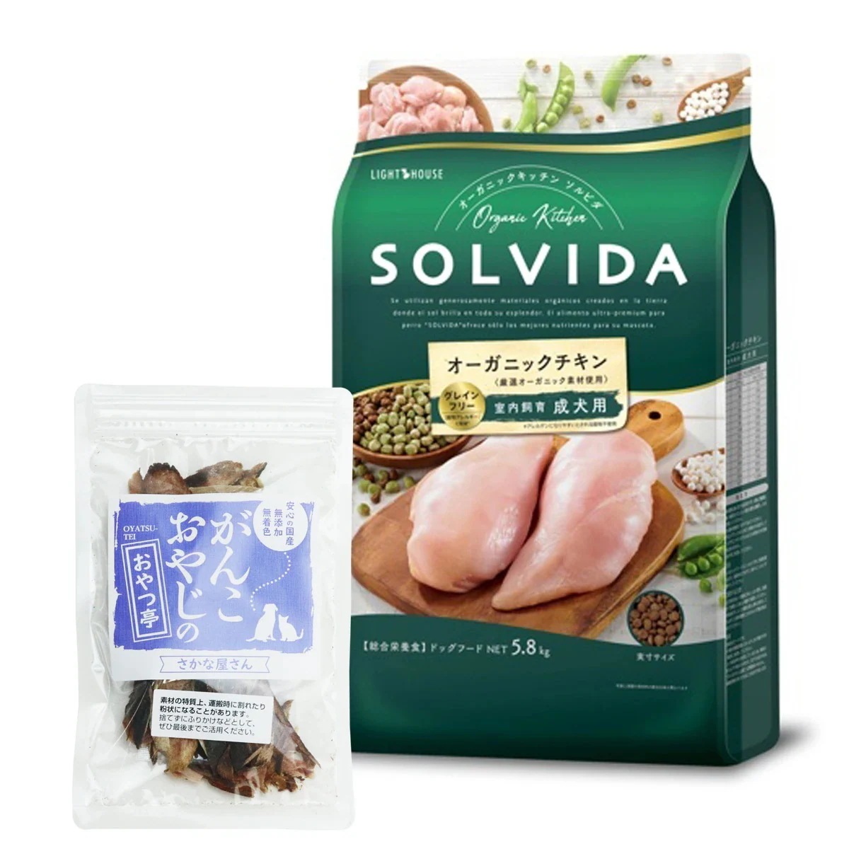 ドッグフード グレインフリー チキン 室内飼育成犬用 5.8kg【国産無添加さかなのおやつ付き】