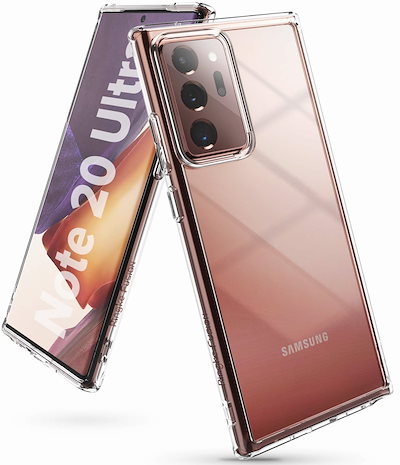 他サイト： 【Ringke】Galaxy Note20 Ultra ケース FUSION TPU+PC 黄ばみにくい 耐黄変 落下防止 耐衝撃 米軍MIL規格取得 (SC-53A / SCG06) スマホケースの商品画像