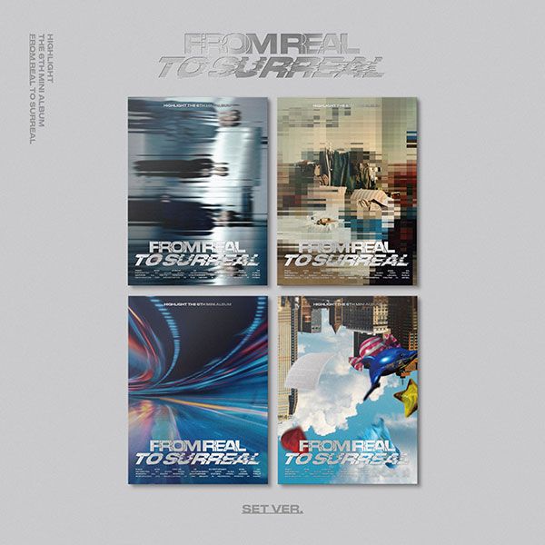 [4種セット] (PHOTOBOOK Ver.) Highlight 6集 ミニ アルバム From Real to Surreal ハイライト 韓国チャート反映