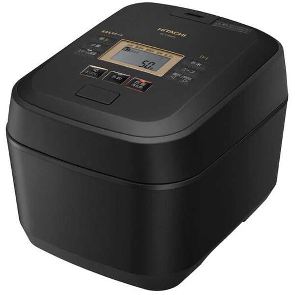 RZ-V100FM(K) フロストブラック ふっくら御膳 [圧力スチームIH炊飯器 (5.5合炊き)]