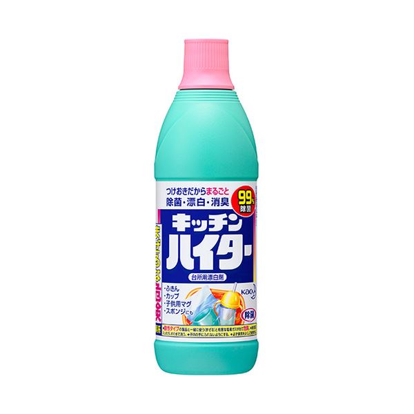 （まとめ） 花王 キッチンハイター 小 600ml 1本 (×20セット)