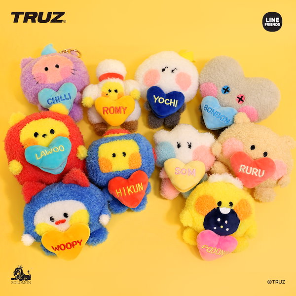 Qoo10] ライン・フレンズ ソロモン商事 TRUZ minini リ