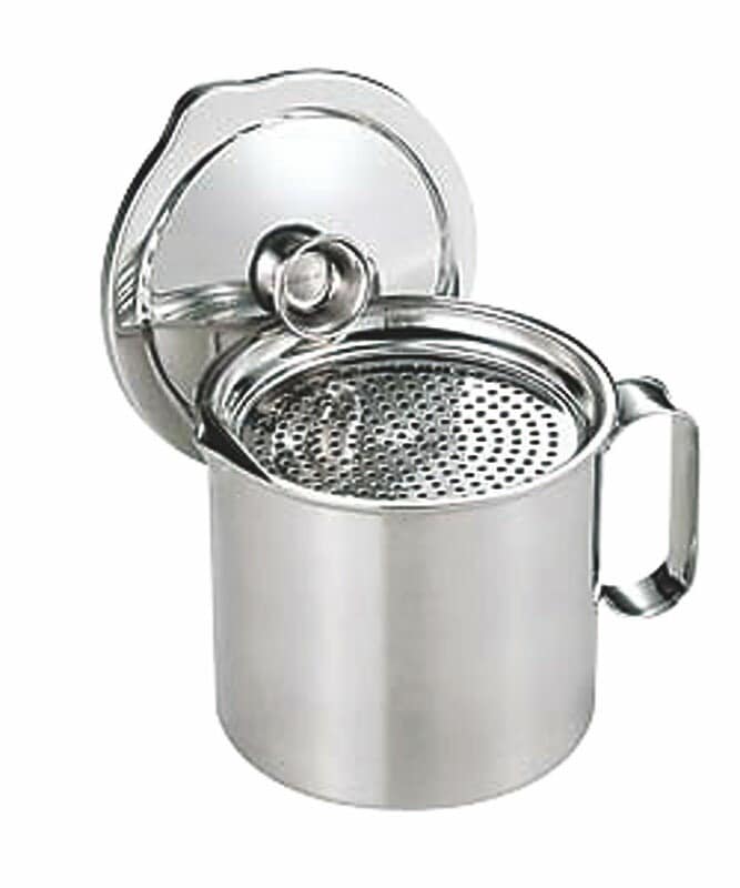 （まとめ買い）一菱金属 18-0二重アミオイルポット 1.2 [x3]