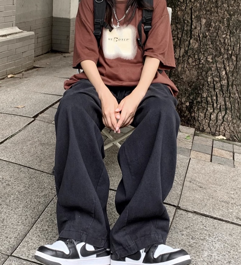 ボトムス デート モテアイテム ワイドパンツ ルーズ フルレングス コットン 大人可愛い きれいめ 上品 おしゃれ かっこいい 大人可愛い ラブリー キュート ガーリー クール モード系 セクシー