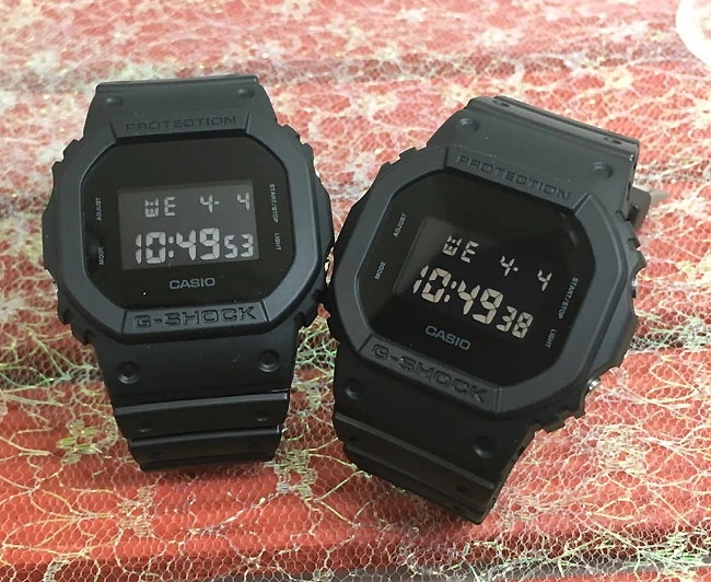 恋人たちのGショック ペアウオッチ G-SHOCK BABY-G ペア腕時計 カシオ 2本セット DW-5600UBB-1JF デジタル ペアウオッチ クリスマス プレゼント 誕生日 御祝