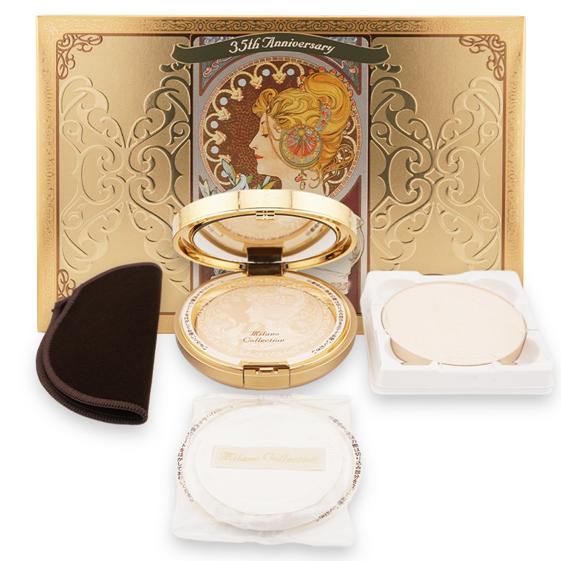 ミラノコレクションGR フェースアップパウダー2025セット 60g 本体+詰め替え用 高機能フェースパウダー ミュシャ [ギフトラッピング対応] 12,918円