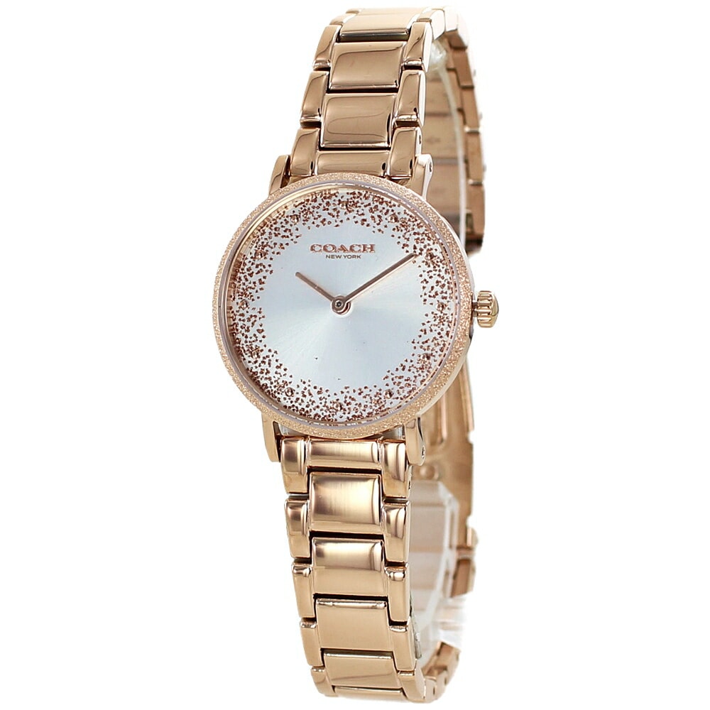 コーチ 腕時計 手表 レディース ペリー 実用的 かわいい ギフト おしゃれ シンプル 時計 ブランド ピンクゴールド ブレスレット 母 彼女 プレゼント 20代 友達 誕生日プレゼント ポイント消化 15,246円