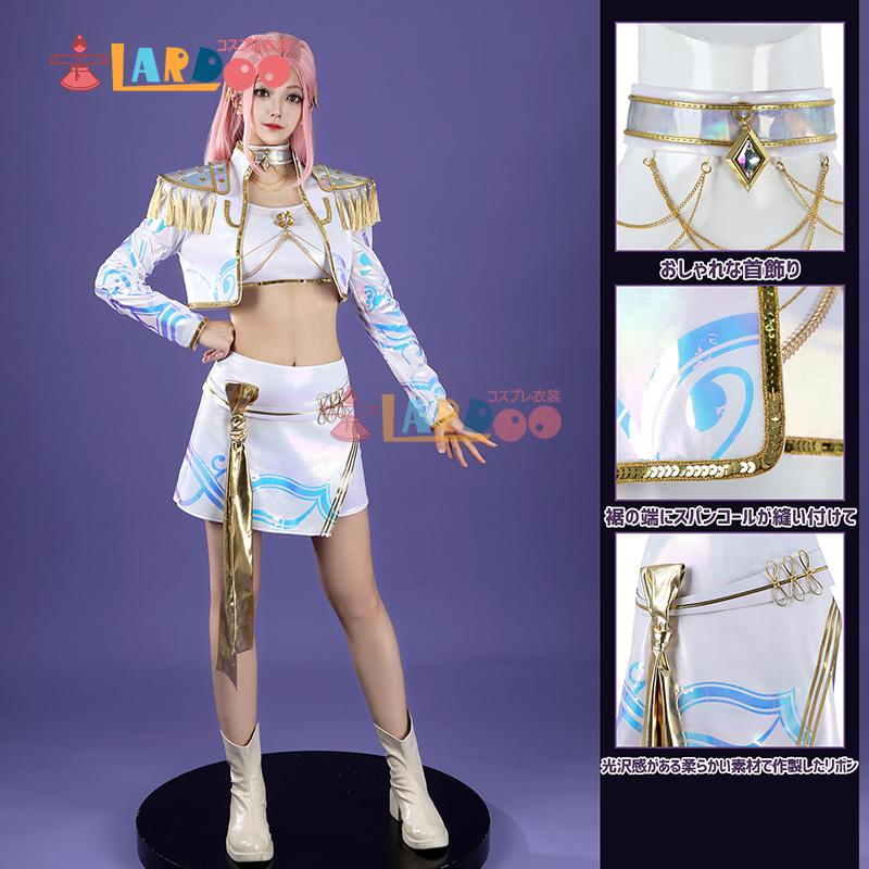 【工場直販 品質保証】 KPOPガールズ! デーモン ハンターズ ミラ-Mira コスプレ衣装 コスチューム KPop Demon Hunters