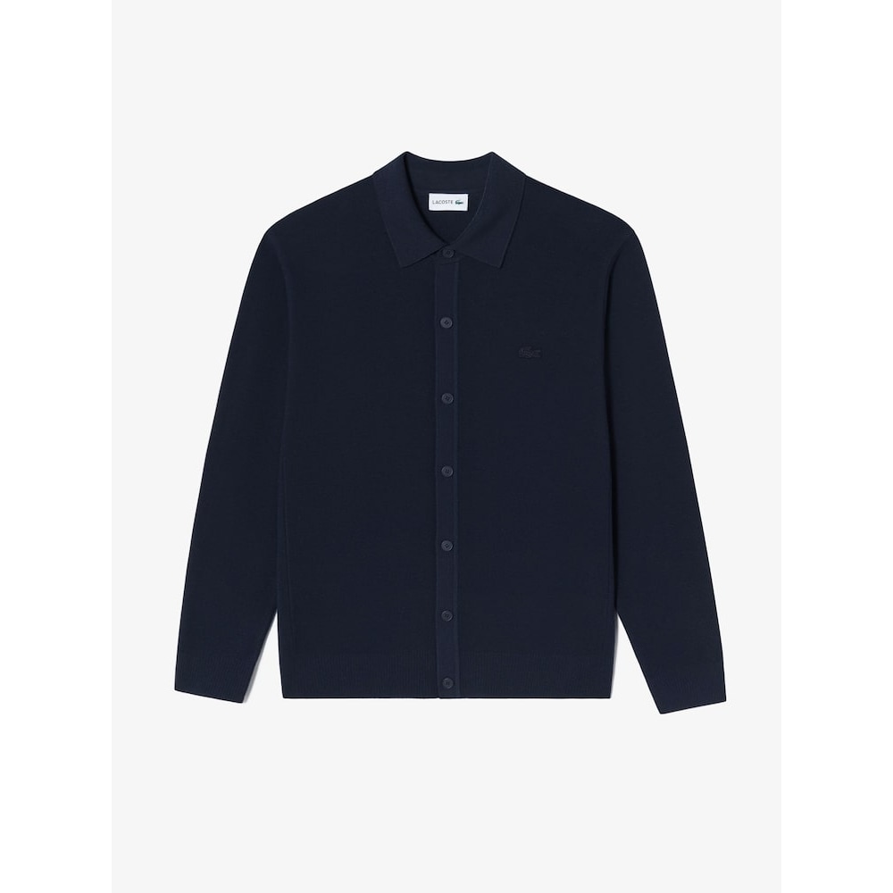 ラコステメンズシャツカラーカーディガン AH090E-54N 166 Q2NAH090E-54N166