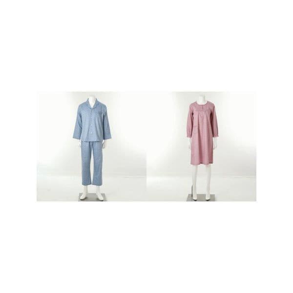 ビーナス正常綿80番手ジュザシマウマ模様男性パジャマ+女性ガウンセットVPAA204M VGNA.._P415704258