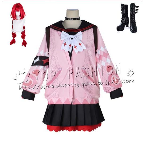 2026人気販売!ゼンレスゾーンゼロ Zenless Zone Zero 風 浮波柚葉 ゆずは コスプレ衣装 ウィッグ cosplay コスチューム ハロウィン クリスマス