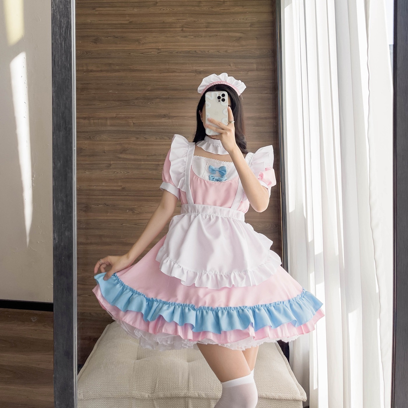新作メイド服コスプレ衣装メイド服