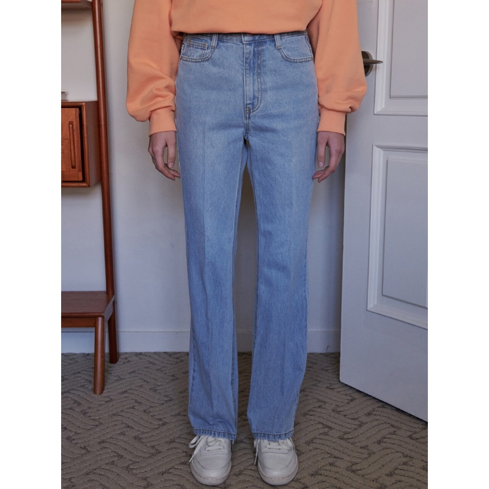 LOSSYROW ロッシーライン セミワイドデニムパンツ 8,340円