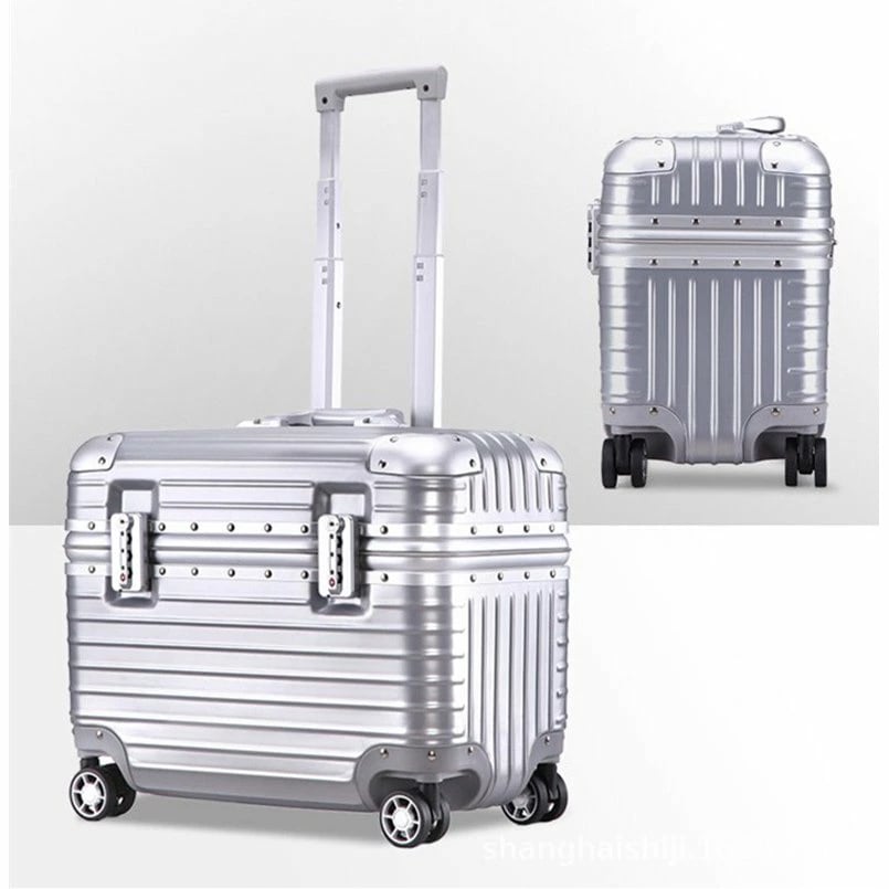 新入庫 軽量/静音・スチュワーデス機長・搭載スーツケースABS+PC・キャリーケース18インチ・高級感満載！ キャリーケース裏地の色は青または黒でランダムに出荷される可能性があります