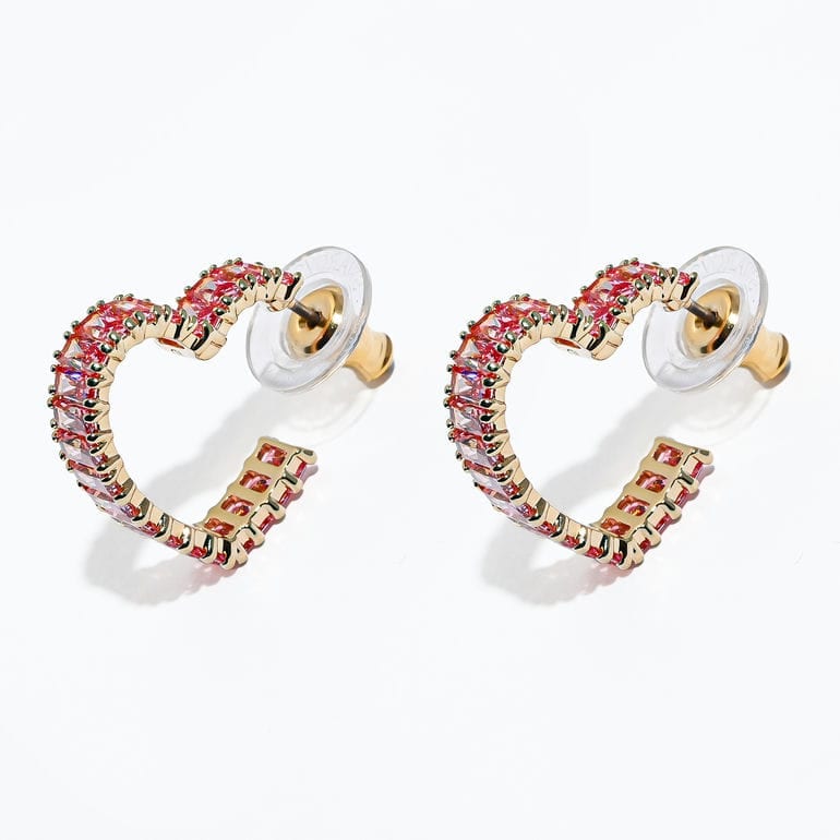 ピアス レディース マトリックス ハート ピンク ゴールド 5706340 ジュエリー アクセサリー 女性