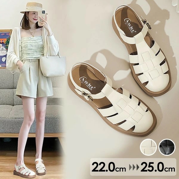 グルカサンダル フィッシャーマンサンダル ストラップサンダル グラディエーター ローヒール レディース サンダル かかと あり フォーマル フラット 編み込みサンダル 春 夏 春夏 メッシュ 靴 夏