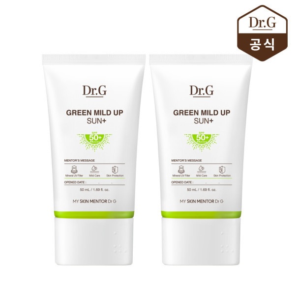 ドクタージー グリーンマイルドアップサンプラス 50ml 1+1 +バリアD インテンスクリーム 10ml (贈呈品なくなり次第贈呈終了)