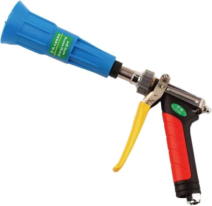 morytrade 噴霧器 ノズル フード付き 鉄砲ノズル 洗車 散水 農薬 防除 (ブルー, 20cm x 30cm x 3cm)