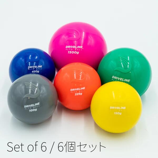 ドライブラインベースボール(DRIVELINE BASEBALL) プライオボール 6個セット PLYOBALL-6SET