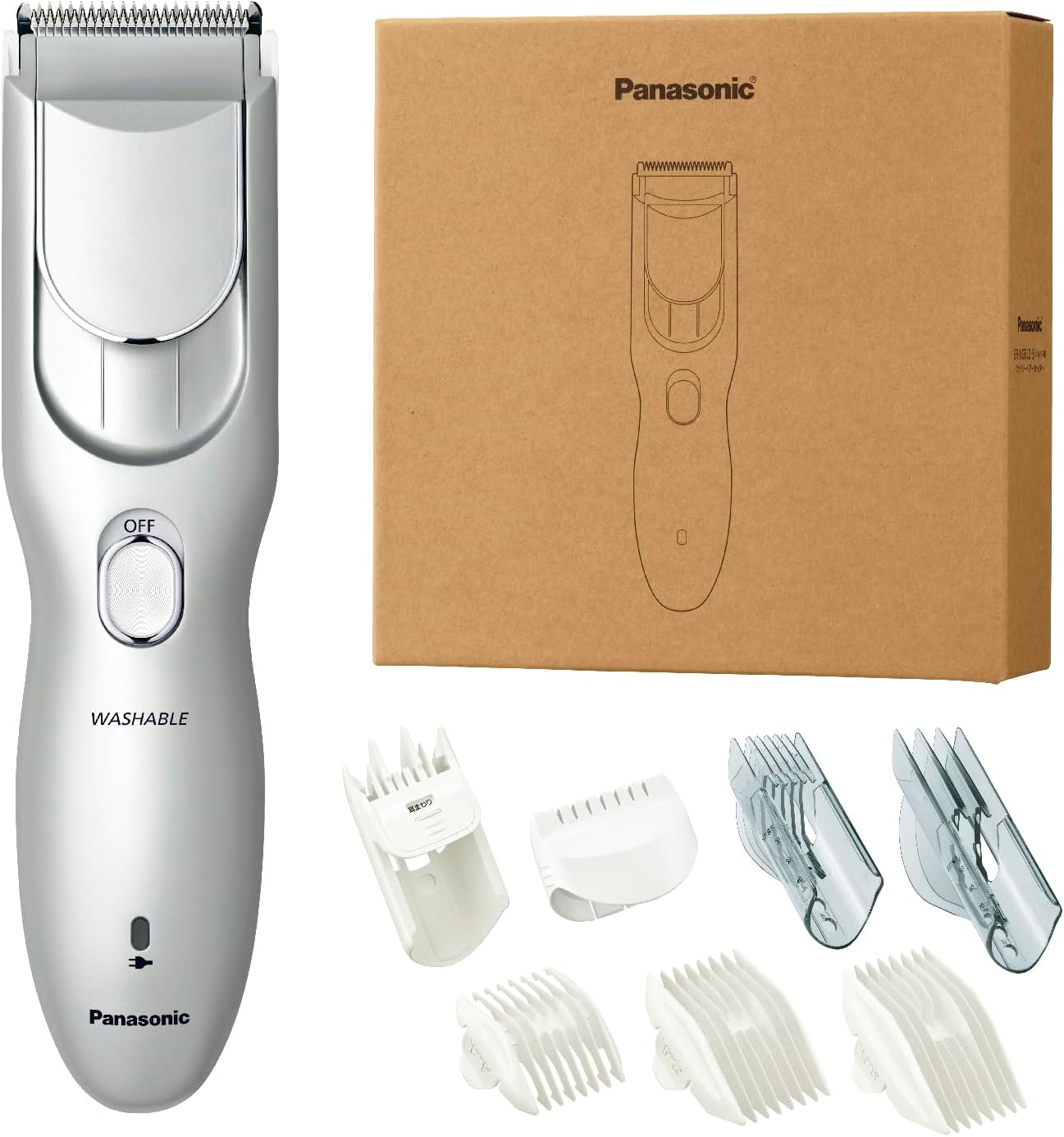 2024年発売 パナソニック バリカン ヘアカッター ファミリータイプ 充電 交流式 シルバー ER-NGFJ2-S 7,396円