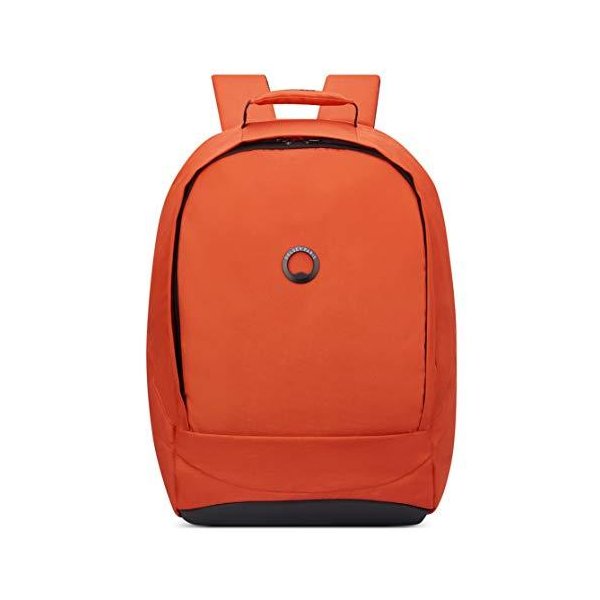 DELSEY Paris Securban Laptop Backpack， Orange， 15.6 Inch Sleeve 並行輸入品