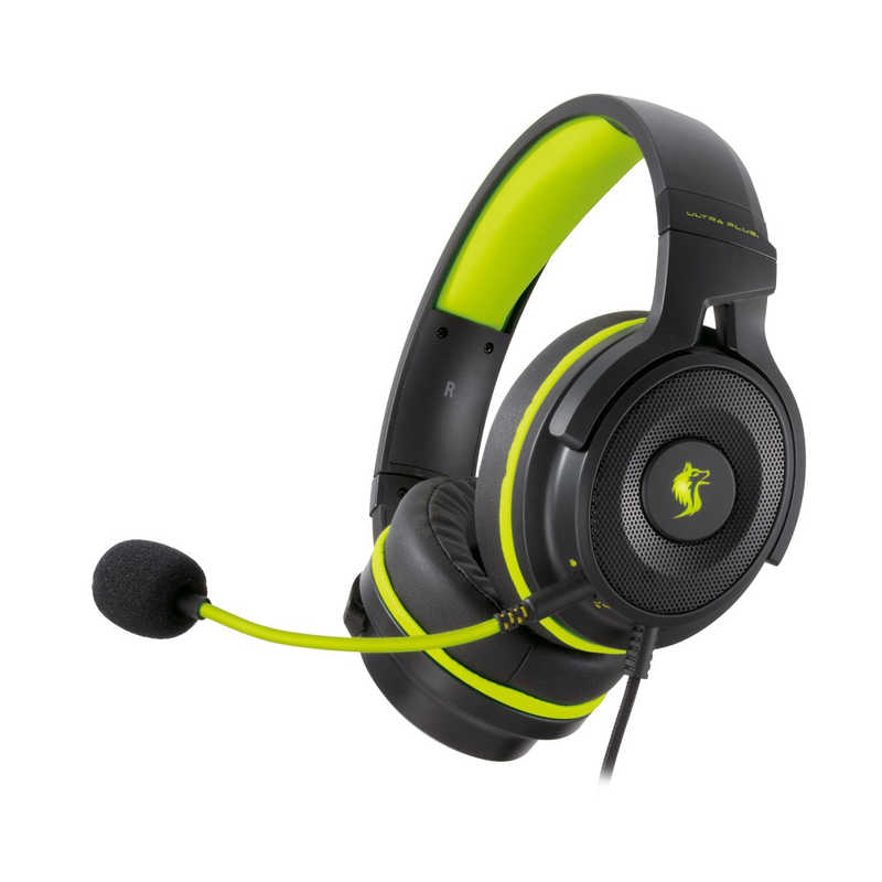 プリンストン　ゲーミングヘッドセット USB/ヘッドバンドタイプ　RUP-HSUBK