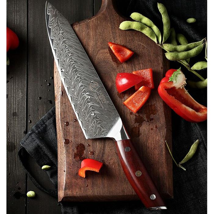 牛刀 フレンチナイフ 肉 野菜 魚 フルーツ 果物 家庭用 大きめ 刃渡り21cm