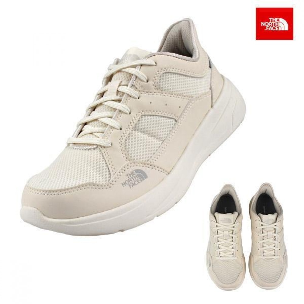 ノースフェイスユニセックスノベリースニーカー NS93Q64C クリーム