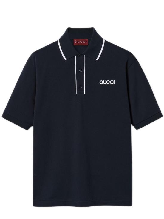 GUCCI Men Polo Shirts 806250XJHH6 4003 Blue