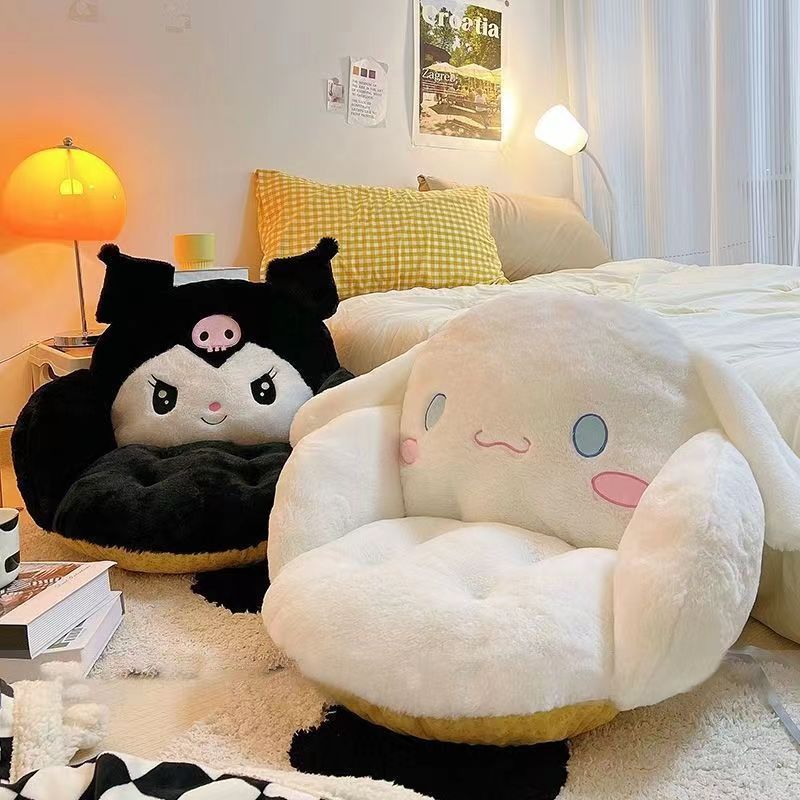 激壳れ人気商品サンリオ クッション 座椅子 シナモンロール クロミ マイメロ かわいい おすすめ 安い ソファー おしゃれ チェア