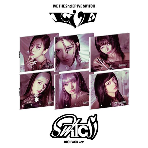 [MEGA] [6種セット] (Digipack Ver.) IVE THE 2nd EP [IVE SWITCH] (限定版) 予約 / チャート反映 当店特典