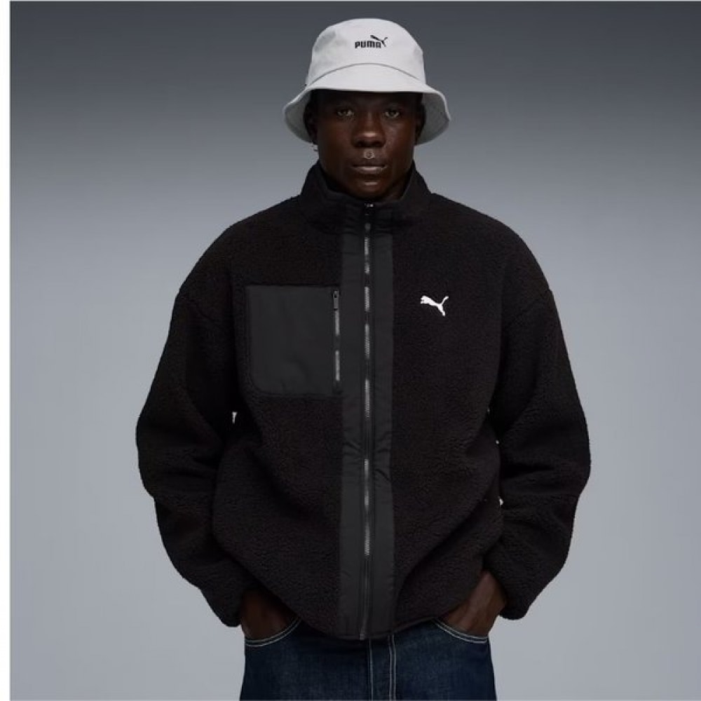 プーマ リバーシブル ハイブリッド シェルパ ジャケット 691066_01