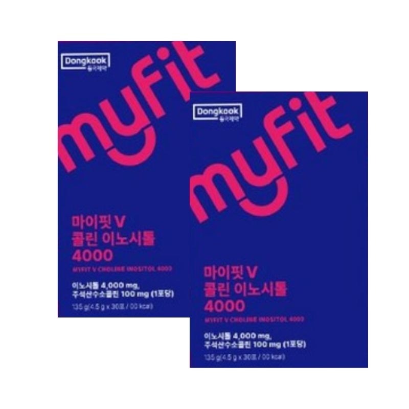 1+1 マイフィット V コリン イノシトール 4000 2箱 (60包)