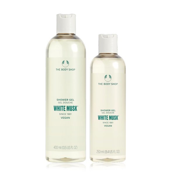 【The body shop】 Limited/White Musk/Shower Gel/650ML