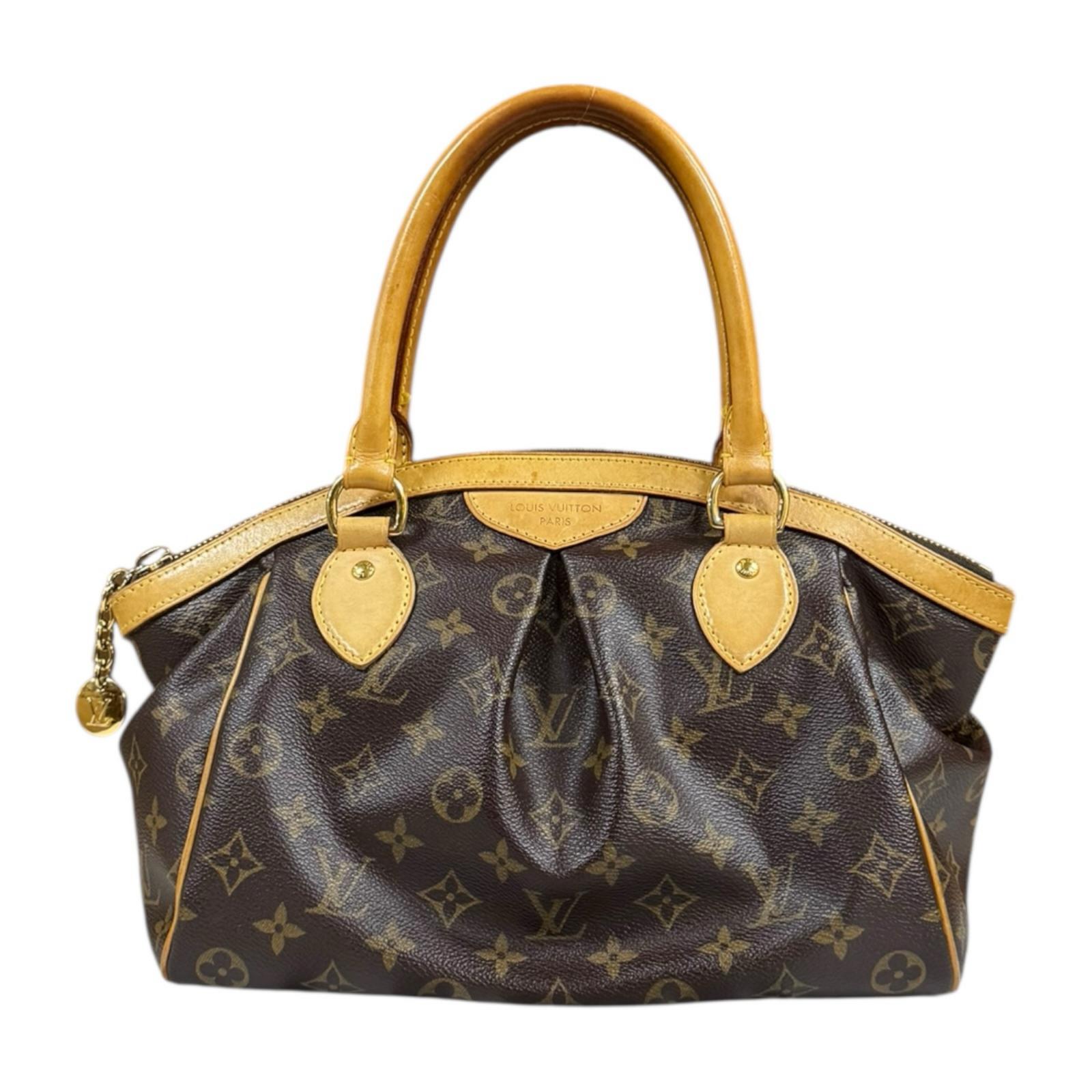 ルイヴィトン ティボリPM モノグラム ハンドバッグ モノグラムキャンバス M40143 ブラウン LOUIS VUITTON 中古
