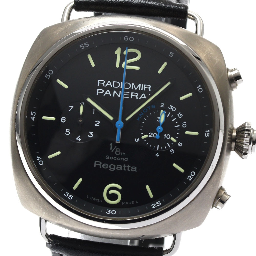 パネライ PANERAI PAM00343 ラジオミール レガッタ2010 1/8セコンド スプリットクロノ 自動巻き メンズ _899337【中古】