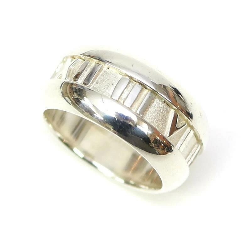 ティファニー TIFFANY&Co. 指輪 アトラス リング ＃8.5 /シルバー/SV925【中古】(69709)