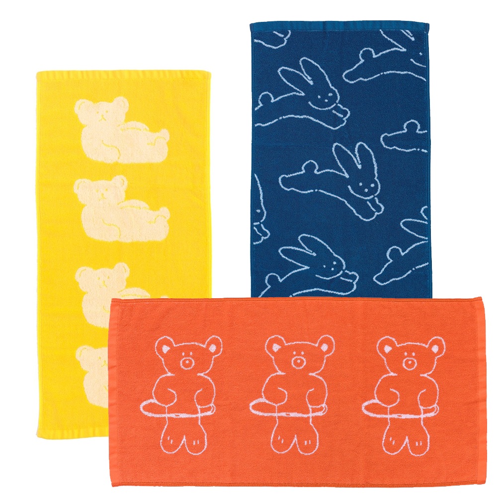 [韓国雑貨]プレミアムホテルバスタオル3セット バスルーム お風呂 ソフト ギフト ホテルフェイス 柔らか ふわふわ おしゃれ 内祝い 新生活 コットン 綿 100％ ホテルスタイル 厚手 まとめ買い