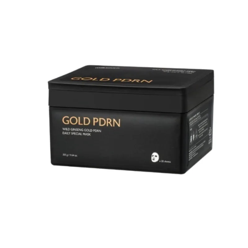 PDRNデイリースペシャルマスク, 30枚/ 山参 ゴールド PDRN デイリー スペシャル マスク 30枚 /フェイスパック /シートマスク /マスク
