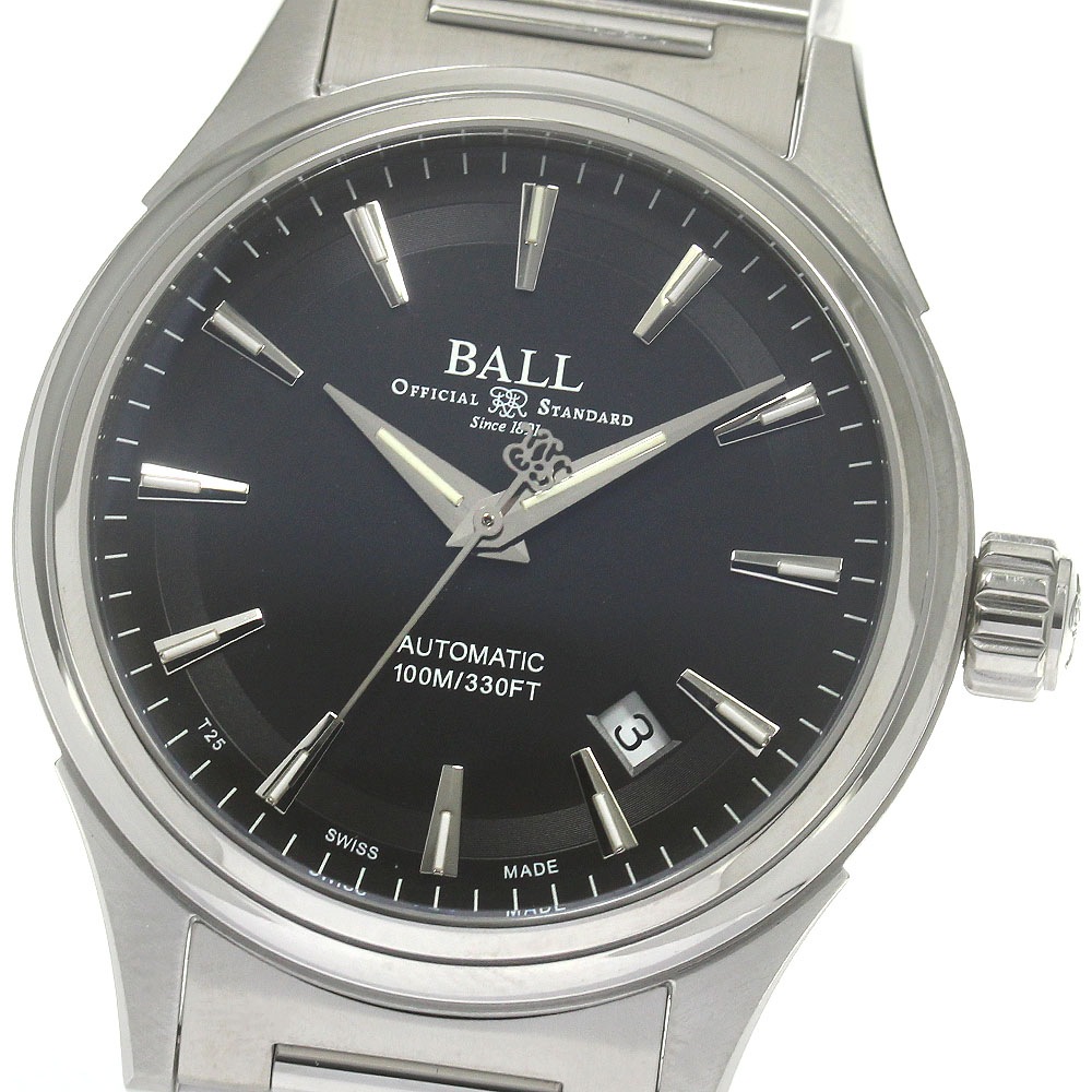 ボールウォッチ BALLWATCH NM2098C-S4J-BK ストークマン ヴィクトリー デイト 自動巻き メンズ 未使用品 保証書付き_849879【中古】
