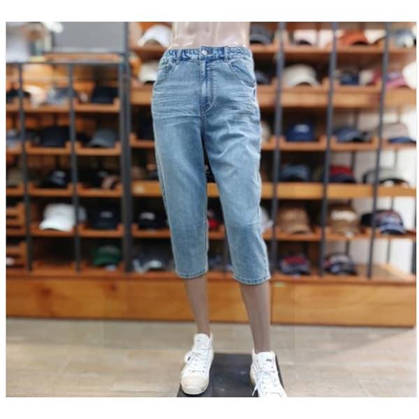 8部ダーツバギーフィットデニムパンツ スパンデックス チャンチャンハム JR2DPU751_BP_BP
