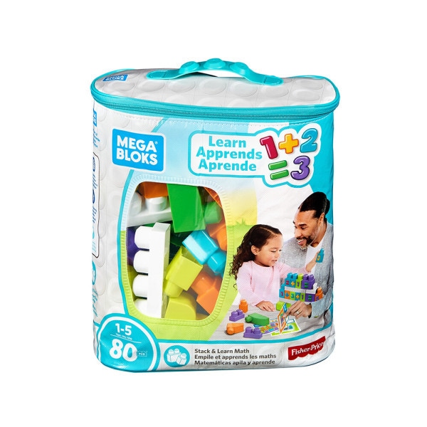 我が子 初ブロック 数字遊び 80ピース