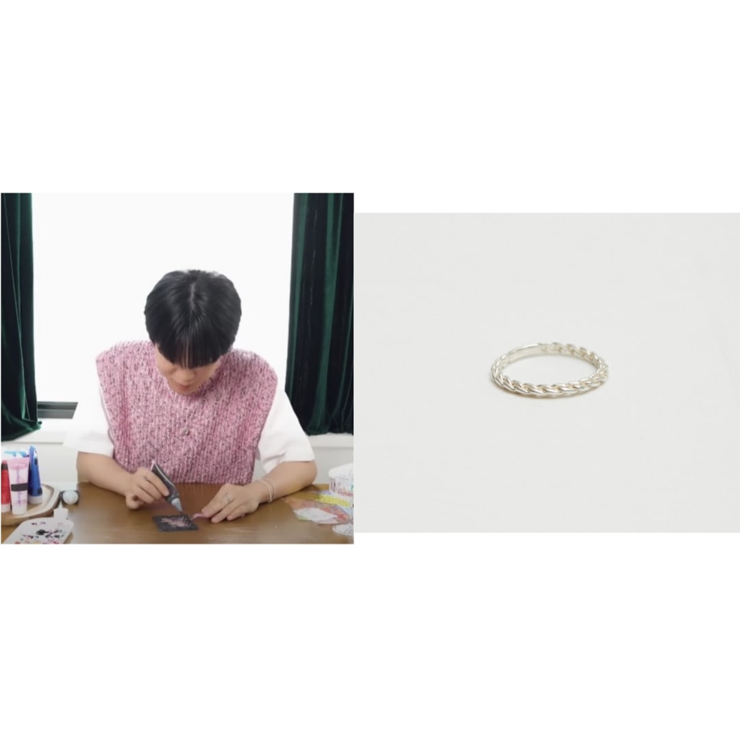 【BTS ジミン着用】【当店特典付き】R613シルバーリング 5,295円