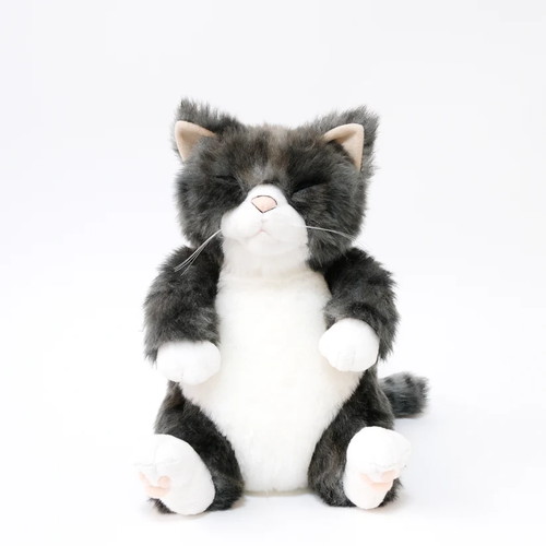Cuddly カドリー ちびソメ 灰トラ(約26cm 約360g) ソメゴローとゆかいな仲間たち 猫ぬいぐるみ【日本製】